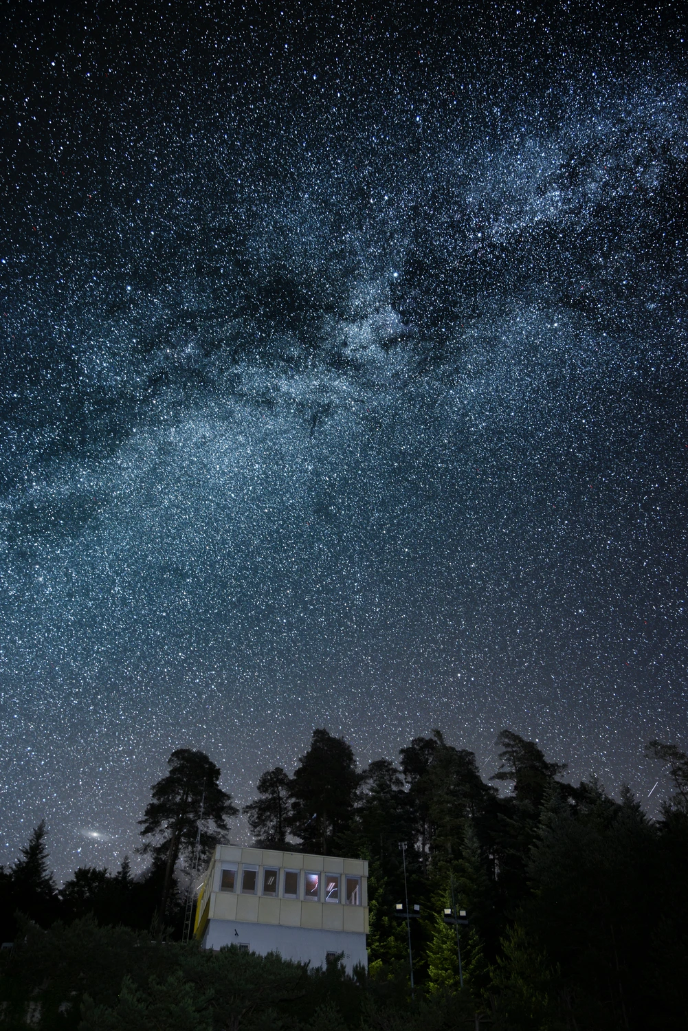 Refuge sous les galaxies